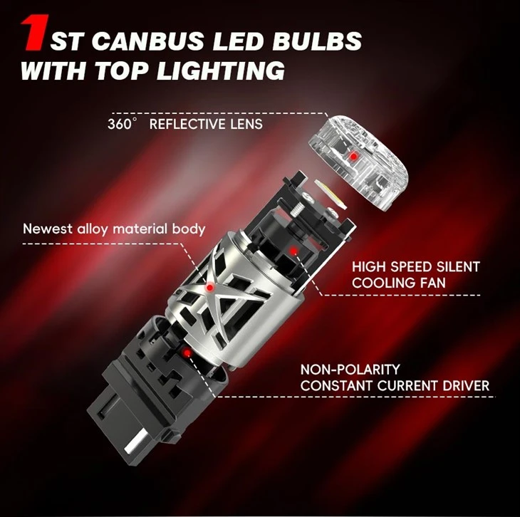 Canbus Turn Signals Rear Fog Back-Up Light LED